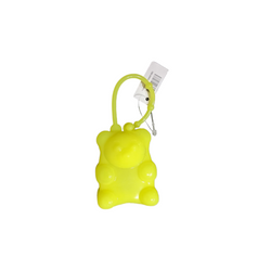 HOLDER ANTIBACTERIAL Oso de Goma Amarillo