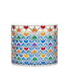 PORTA VELA GRANDE GLITTER HEARTS BATH AND BODY WORKS