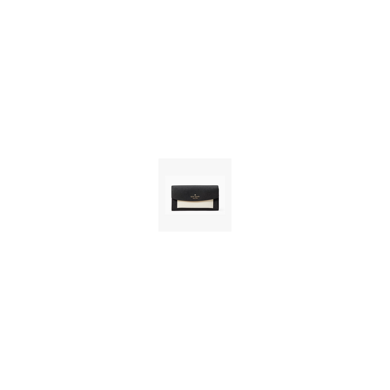 Kate Spade Black Cartera con Tarjetero