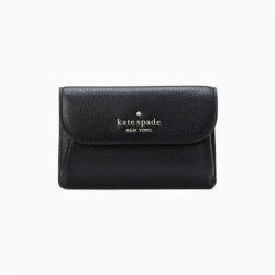 Kate Spade Negro Tarjetero / Monedero