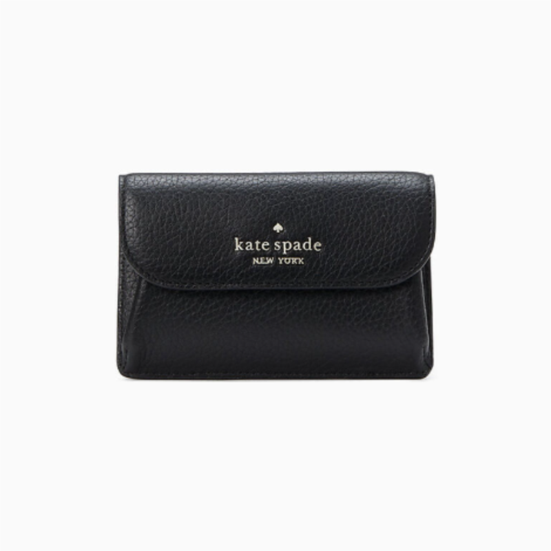 Kate Spade Negro Tarjetero / Monedero