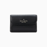 Kate Spade Negro Tarjetero / Monedero