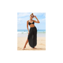 Talla S - Falda de playa con abertura