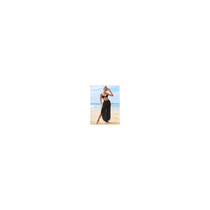 Talla S - Falda de playa con abertura