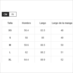 Talla S - Kimono de hombros caídos