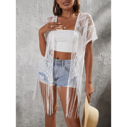 Talla S - Kimono Blanco