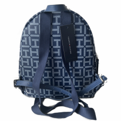 Tommy Hilfiger Azul Mochila Mediana
